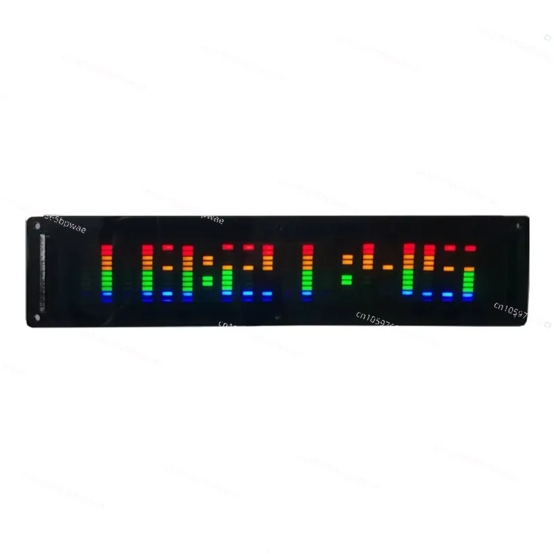 

USB 5-12v 20 Paragraph 10 Color LED Audio Spectrum Music Level Indicator USB Spectrum Screen for Power Amplifier