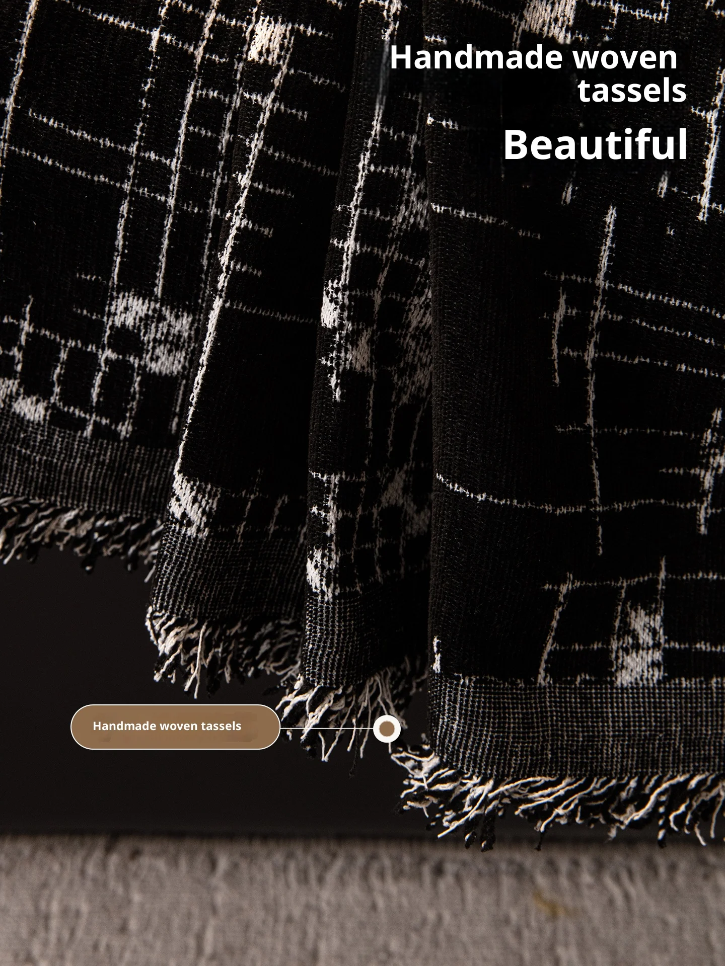 غطاء أريكة أسود سميك مقاوم للقطط، غطاء كامل من الشنيل لشكل L وواقي قابل للعكس بمقعد 2/3/4 #6