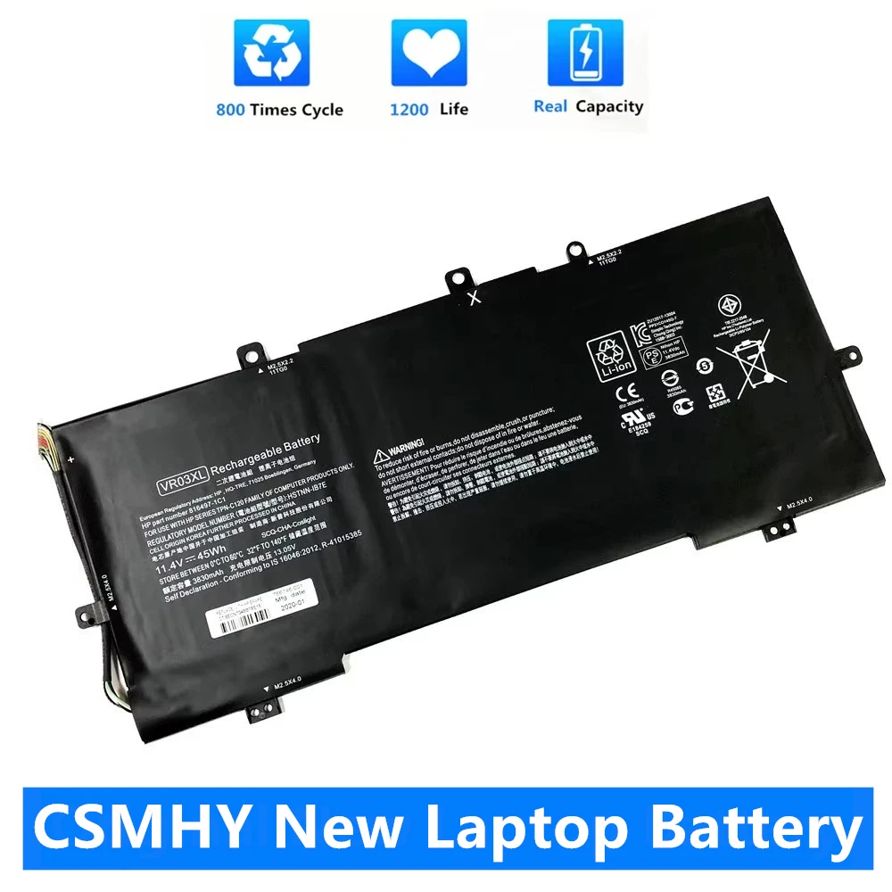 

CSMHY New Battery for 816497-1C1 HSTNN-IB7E TPN-C120 VR03XL 13-D023TU 13-D024TU 13-D025TU 13-D046TU