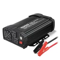 1000W Car Power Inverter 12V 24V and AC 110V 220V Converter Auto Charger Converter Adapter Modified Sine Wave US Socket 2 USB