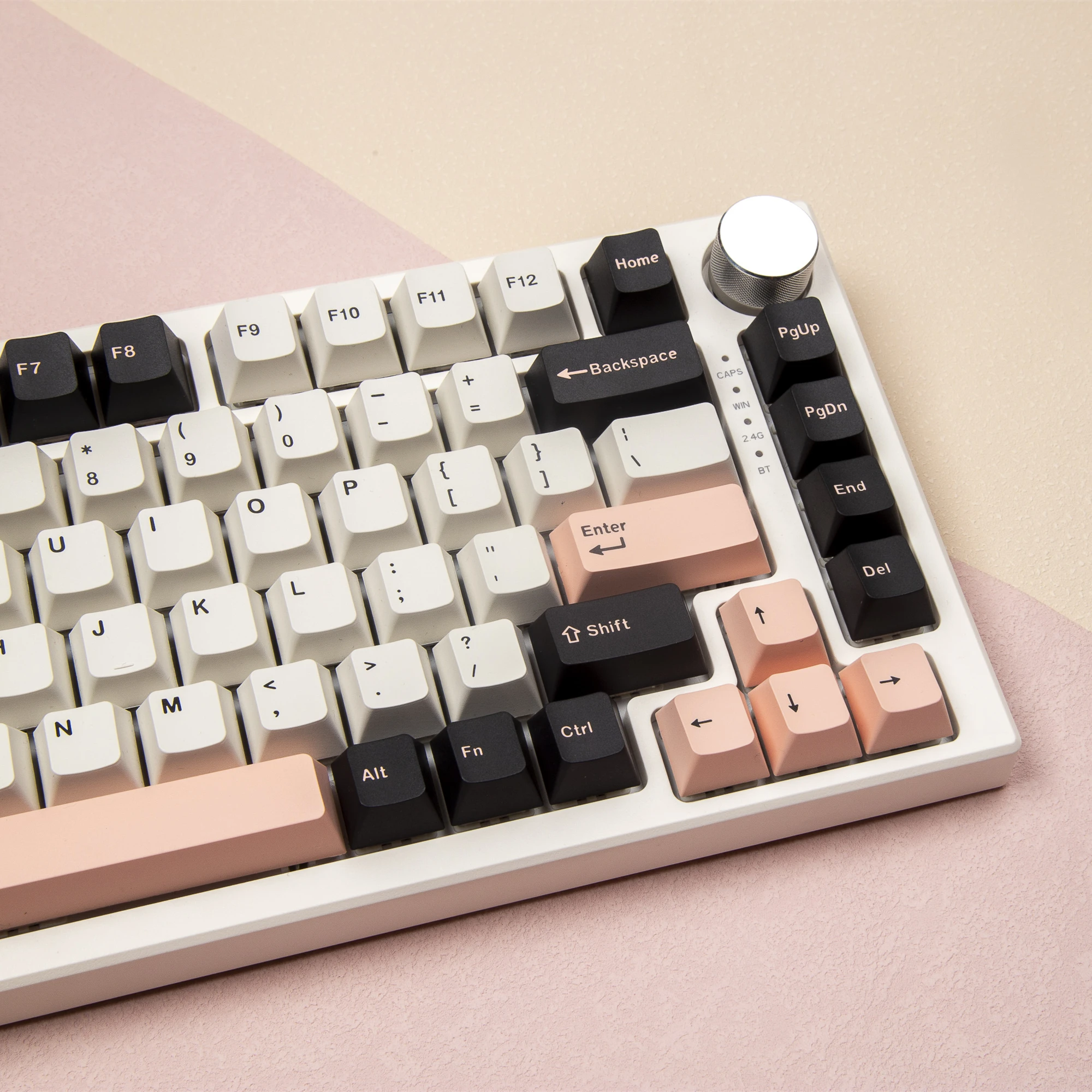 JCM PBT Keycaps GMK Clone Olivia OEM/Cherry Profile Double Shot Keycap Personalized For ISO Game Mechanical Keyboard Custom DIY