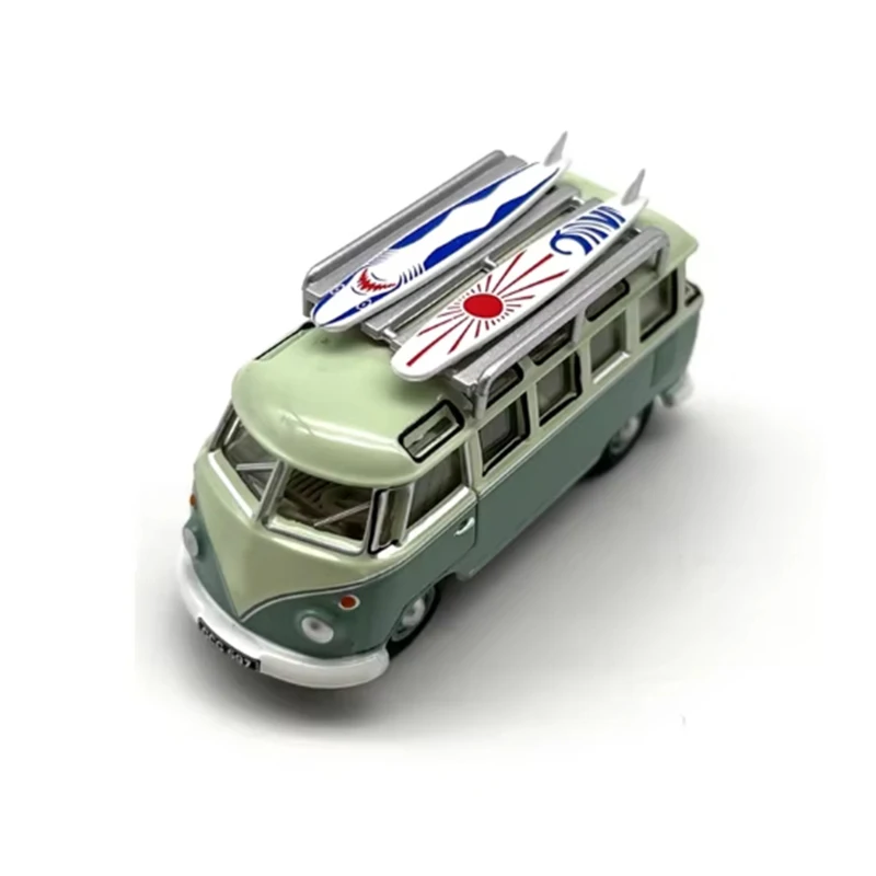 OXFORD Diecast 1/76 Retro VW T1/T2 Samba Tourist Surfing Bus Legierung Auto Modell Klassiker Erwachsene Souvenir Geschenk statische Anzeige