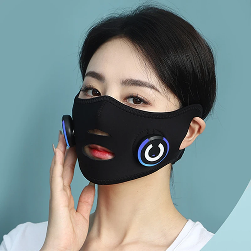 EMS Beauty Instrument Face-lifting Instrument Face Massager Face Mask Face-lifting Device V Face Lift Tightening Microcurrent