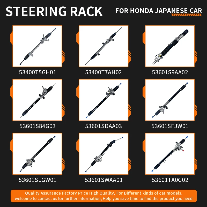 Steering Rack 53601-SLG-W01 for Honda Odyssey RB3 Steering Gear