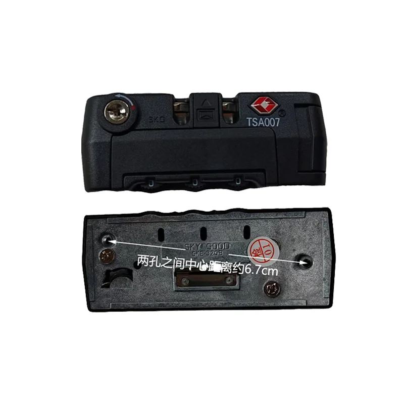 Suitable For SKG Suitcase Combination Lock SKE-320B Black Lock TSA007 Trolley Case Accessories Replace SKY-GOOD Suitcase Lock