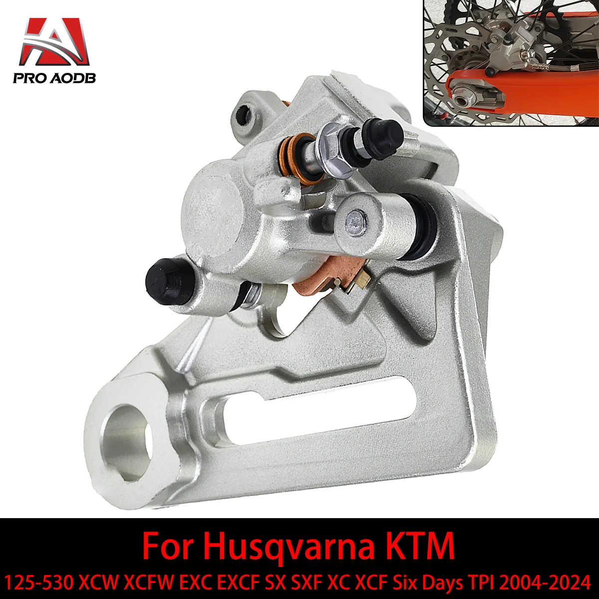 

Motorcycle Rear Caliper Brake Pump Mounting Bracket For Husaberg KTM GasGas Husqvarna 125-501 TC FC TE FE TX FX 2014-2023 Parts