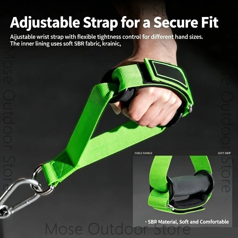 Shoulder Workout Cable Fly Grips Lateral Raise Cable Machine Attachments Door Anchor Clip Gym Fitness Training Accessories