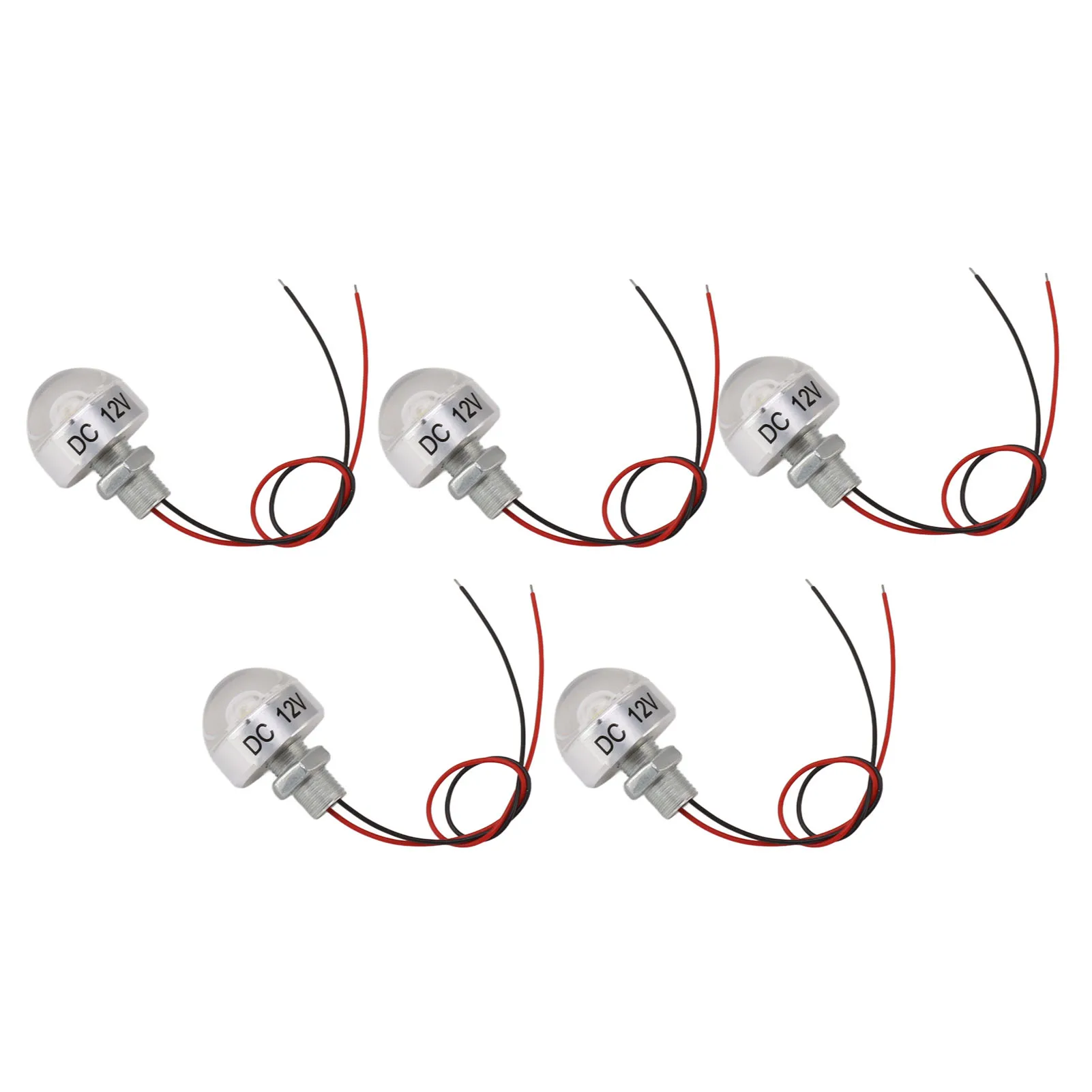 Embedded Spotlight 30 Degree Beam Angle LED In Ground Well Light Aluminum Housing Oxidation Resistant  12V 1W for Stairway