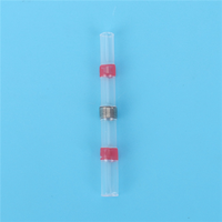 250Pcs Solder Seal Wire Connectors, Heat Shrink Butt Connector Waterproof Insulated Electrical Butt Terminals