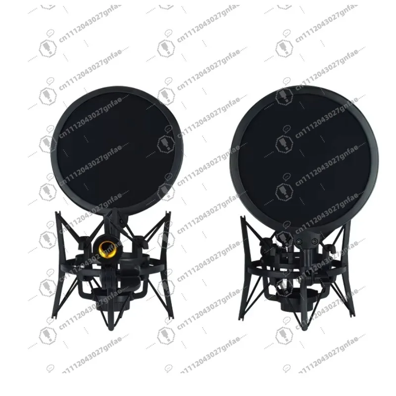 Hot-selling plastic sound filter studio shock mount for condenser microphone with noise cancellation