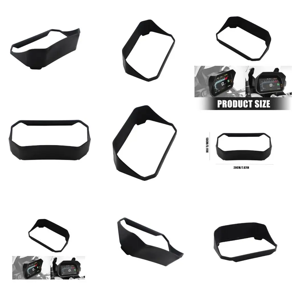  Motorcycles LCD Screen Sunshade Cover Digital Instrument Guard For R1200 F850 F750GS R1250GS Models ABS Materials Design
