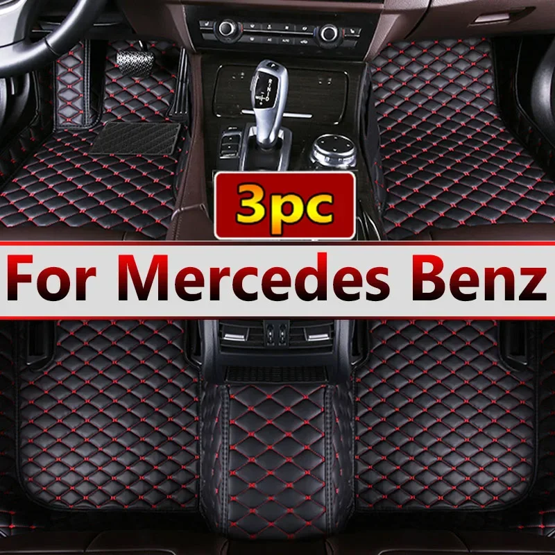 Car Mats For Mercedes Benz EQA 2021~2023 Anti-dirt Pads Waterproof Floor Mats Car Floor Mats Car Accessories Interior