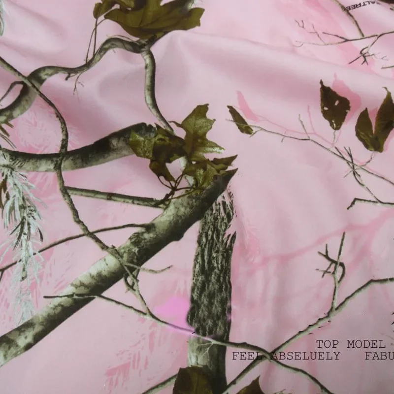 

Pink Bionic Camouflage Fabric, Outdoor Clothing Making Equipment, Hidden Sunshade Fabric, 1.5m Width