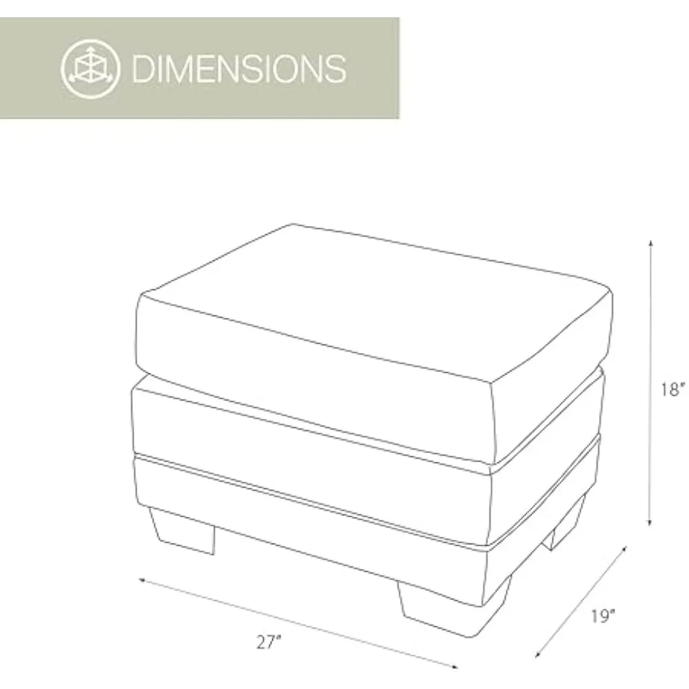 Modèle Ottoman Buckskin Pinto Marron