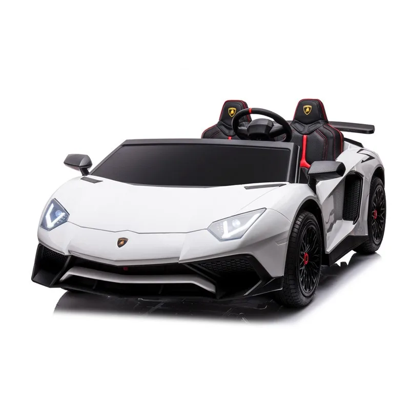 Two-seater electric car, four-wheeled parent-child car can sit on adult remote control children's toy car