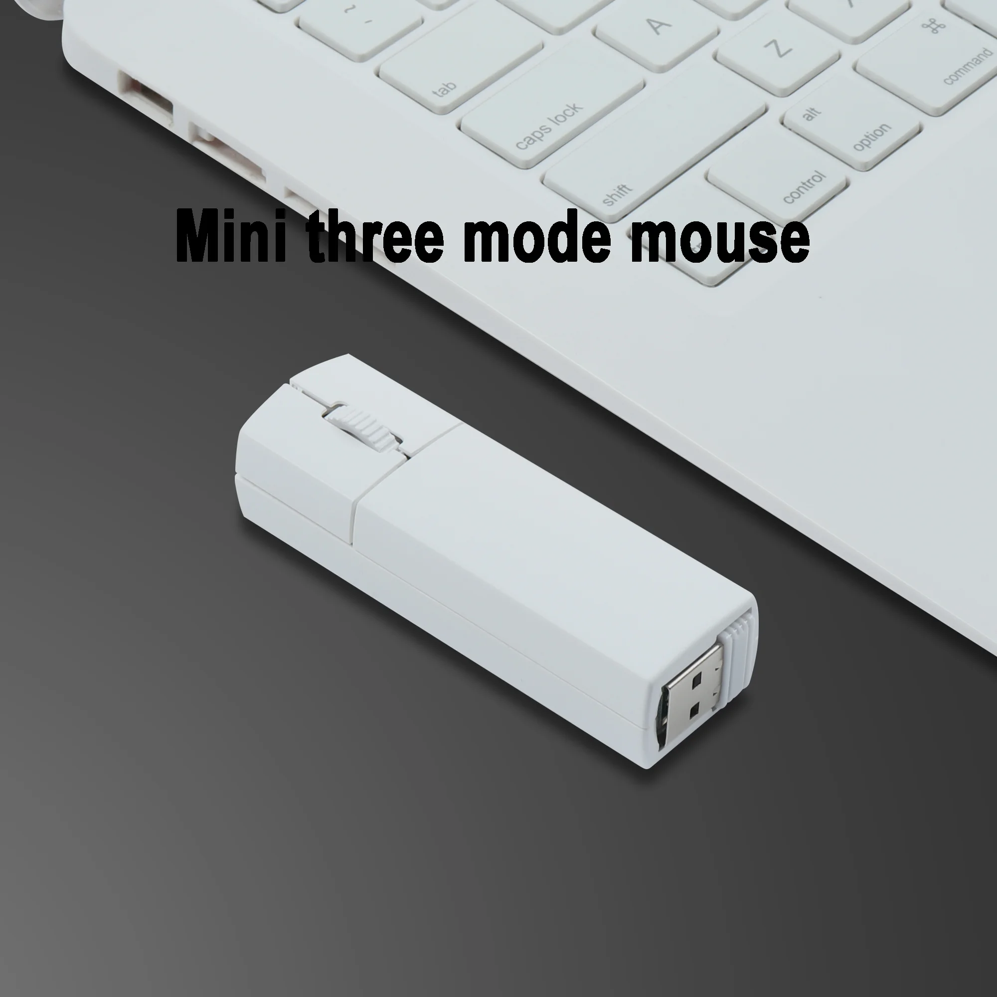 

2.4G Bluetooth Type-c Three Mode Mini Pen Mouse Rechargeable High-Precision And Portable Optical Mice for laptops And desktops