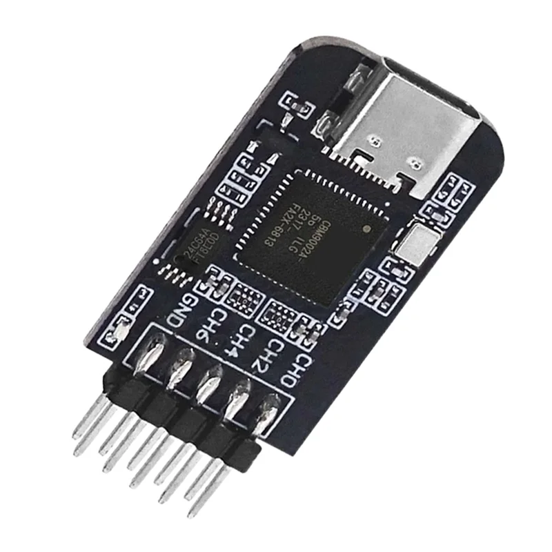 Sensitive Nanodla Logic Analyzer TYPE-C SCM ARM FPGA Debugging Protocol Analyzer 24Mhz Samplerate 8CH Open Source