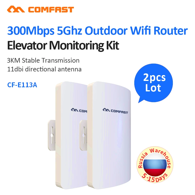 Imagem -05 - Comfast-home Outdoor Equipamento de Rede sem Fio Dispositivos de Longo Alcance Adaptador Wifi Ponto de Acesso Antena Ponte Transporte Rápido