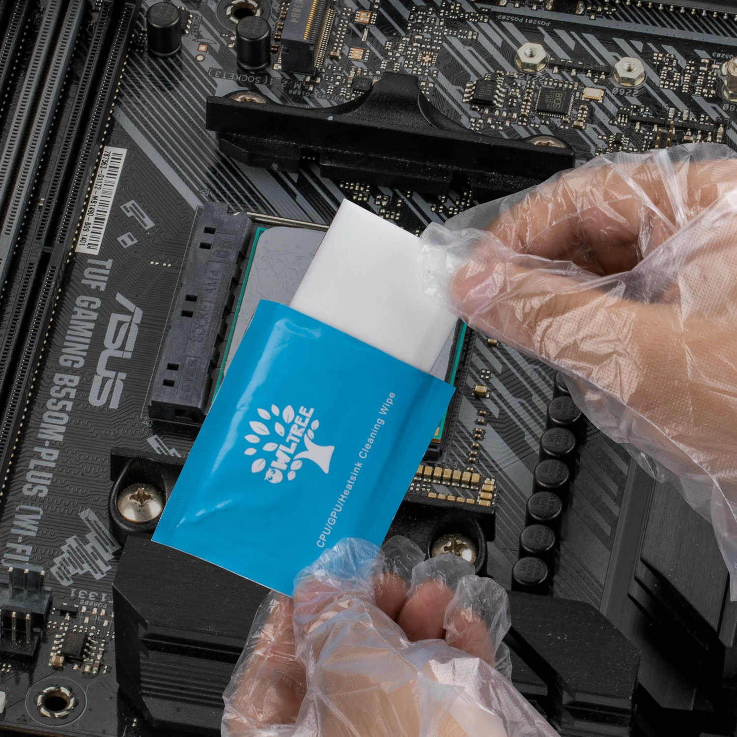 New Thermal Paste Remover No Impurities Thermal Compound Cleaning Wipes for CPU GPU heatsink Thermal Paste (20 Pieces)