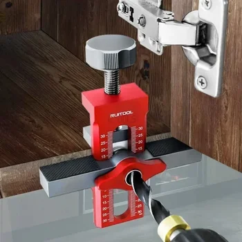 Painel de porta do armário montagem gabarito rebounder perfuração instalar braçadeira 10mm bolso cavilha guia perfurado localizador conjunto modelo montagem