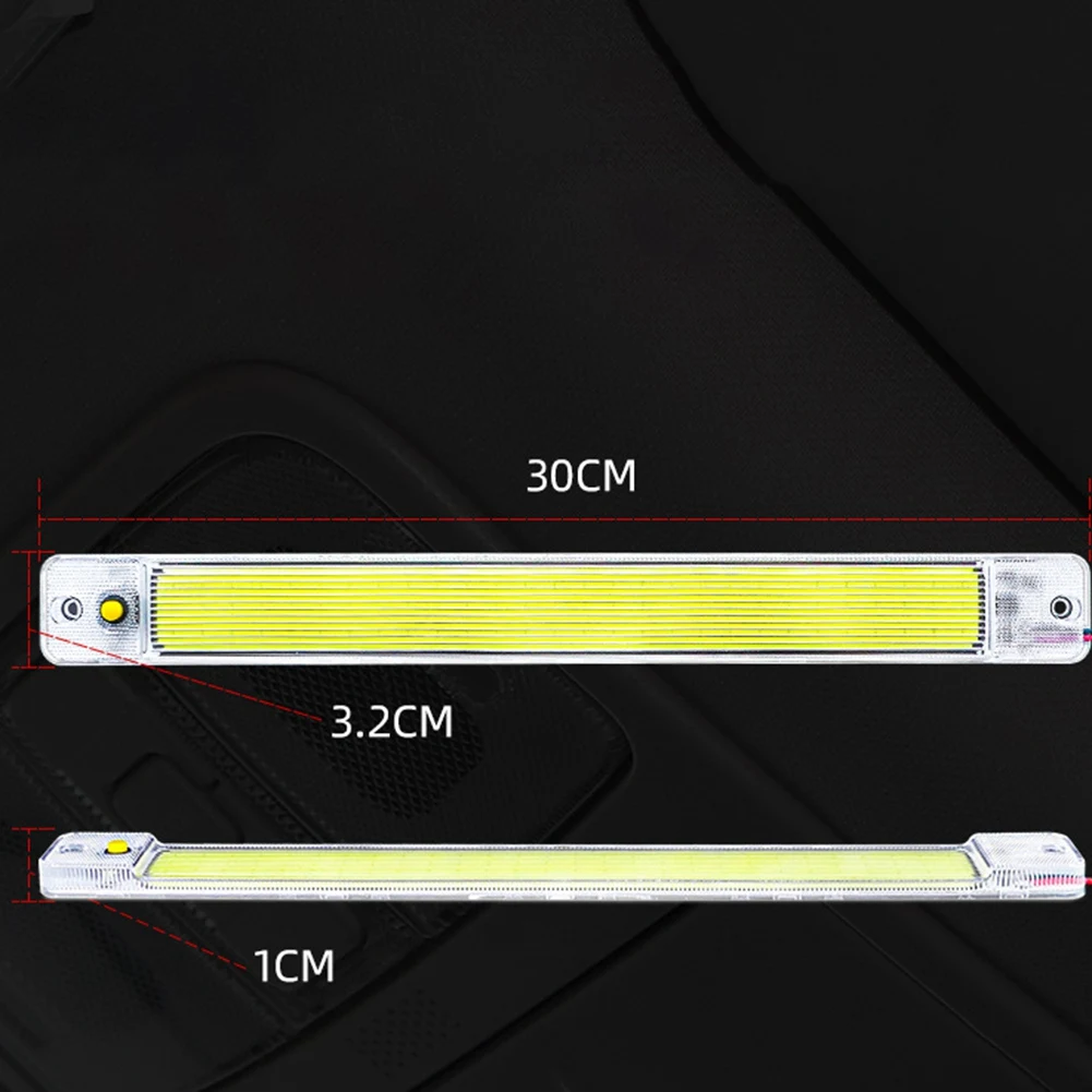A13Z-84 led painel cob luz de alto brilho para carro caminhão rv van cabine cúpula lâmpada leitura luzes da placa do telhado 12v 24v