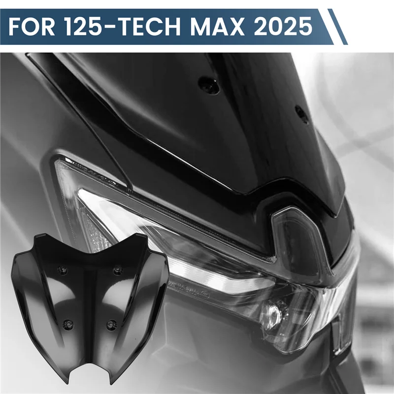 

X39A-для NMAX 125 для NMAX125 TECH MAX 2025, совместимый обтекатель лобового стекла мотоцикла, защитный чехол, аксессуары, дефлектор