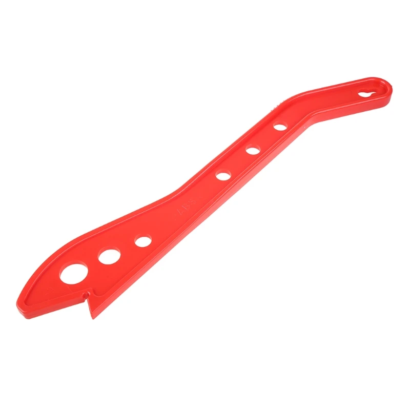 Push Houtbewerking Feeder Ergonomisch handvatontwerp Voorkomt terugslag ABS Rood Dropship