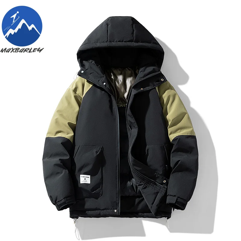 الشتاء أسفل سترة الرجال مقنعين البرية المشي لمسافات طويلة الجرافين يندبروف الذاتي التدفئة معطف الربط التخييم مقاوم للماء مبطن السترات