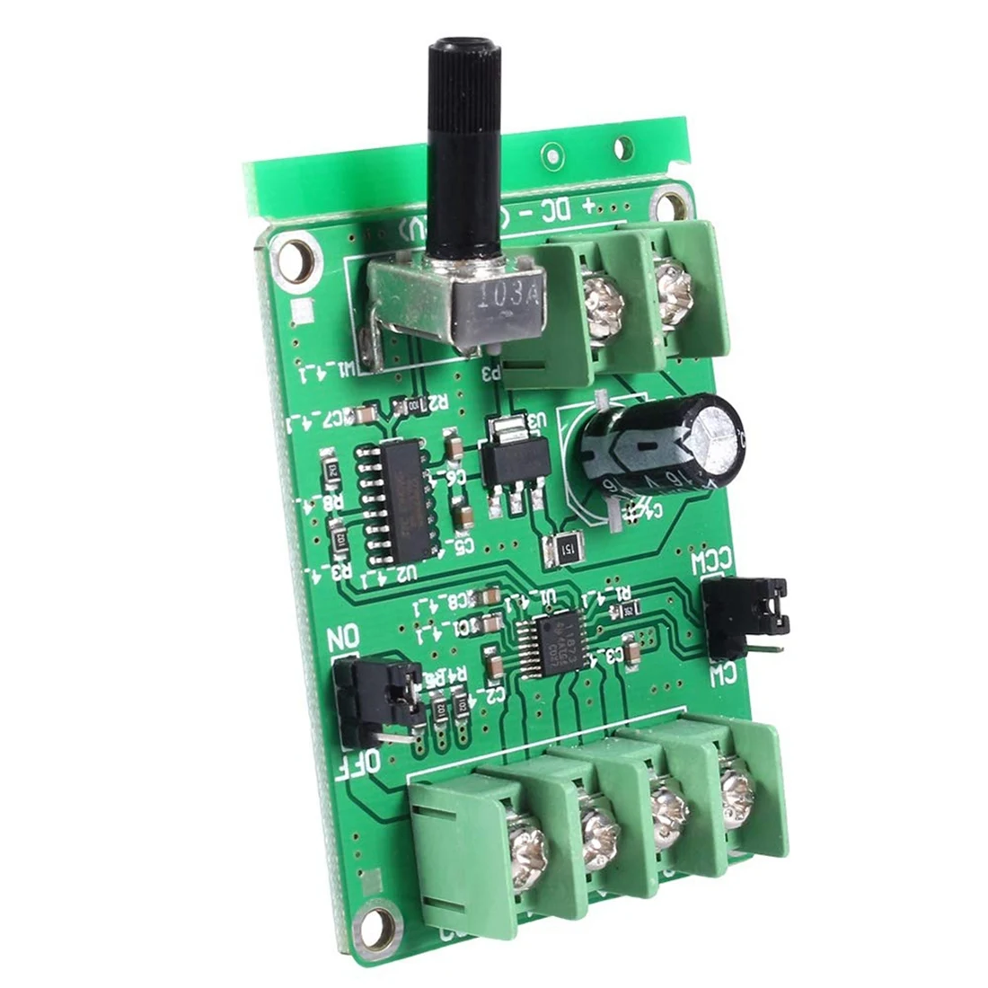 New 5V-12V DC Brushless Driver Board Controller for Hard Drive Motor 3/4 Wire