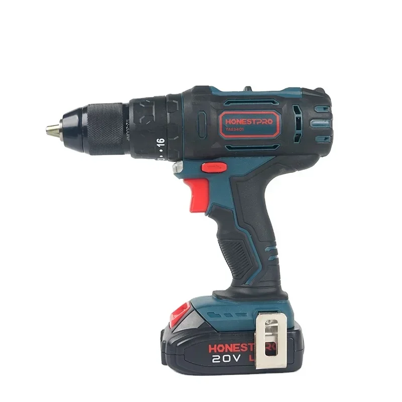 20V  rechargeable 2x2000mah Li-ion battery herramientas electric power tools furadeira electric Cordless power Drill