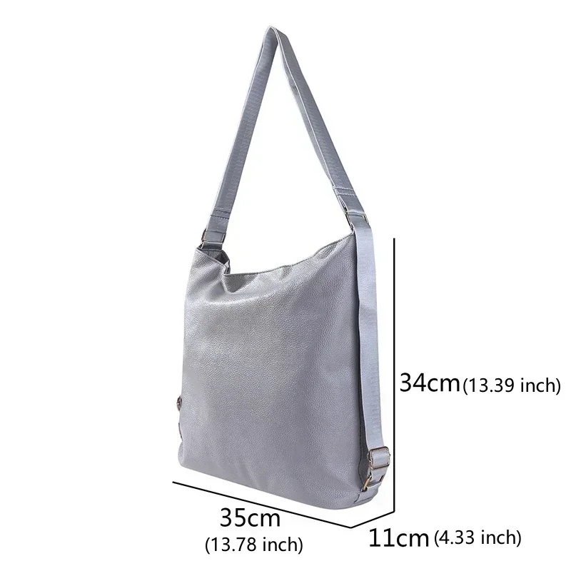 SPE5 PU Leather crossbody bags Multifunctional Large Capacity Casual Handbags