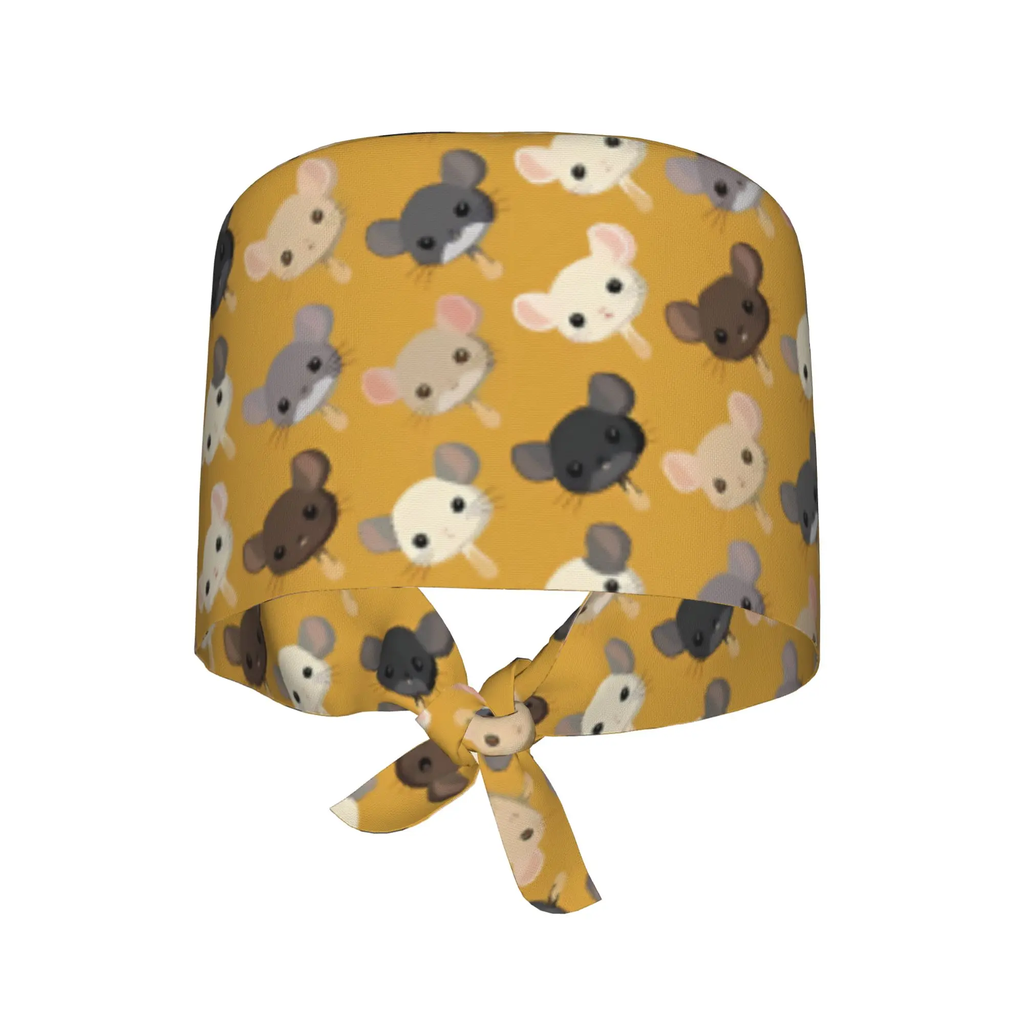 Mouse Head Ice Cream  WorkCap Work Working Cap Adgusted Fashion Printed Multi-Scenario