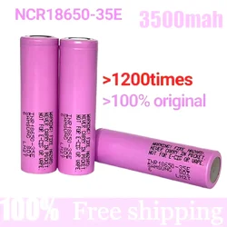 18650 lithium Ion battery 3.7V 3500mAh 25A Discharge INR18650 35E Rechargable Batteries Li-Ion cells for Screwdriver Flashlight