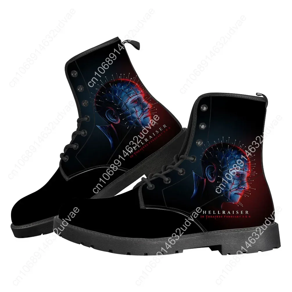 

Сапоги «Восставший из ада», мужская и женская подростковая обувь, повседневные ботинки с булавочной головкой, популярный фильм, уличный светильник, обувь высокого качества для пары по индивидуальному заказу