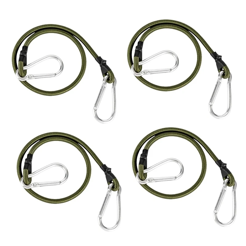 Outdoor Heavy Duty Bungee Cord Elastische Spanngurt Set Seil Bündel Kappe Seil Für Kajakfahren Radfahren