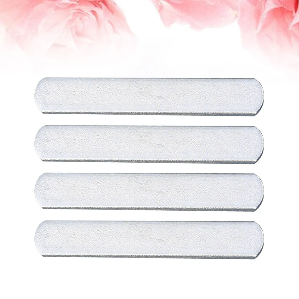 

4 Pcs Anti-rust Steel Aligners Weighted Leg Strap Stainless Adhesive Tape