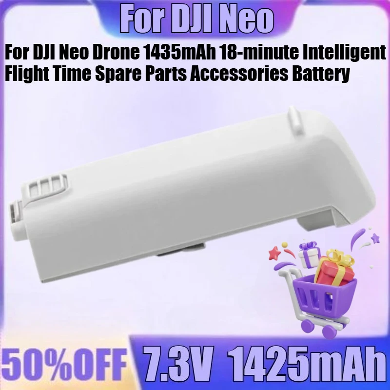 

New Two-Way Charging Hub for DJI Neo Drone 1435mAh 18-minute Intelligent Flight Time Spare Parts Accessories Battery