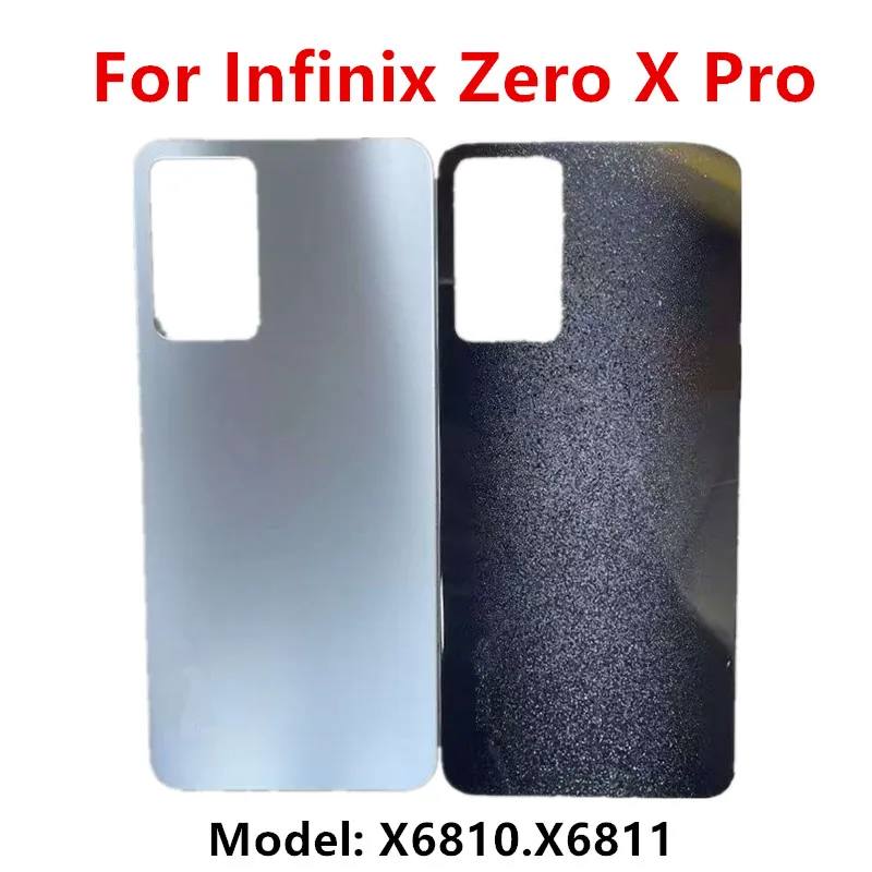 ZeroXPro XPro Rear Housing For Infinix Zero X Pro Battery Back Cover Repair Phone Replace Door Case X6810 X6811 X6811B