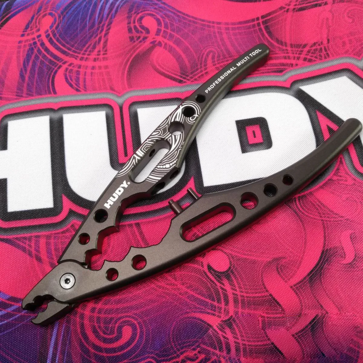 Aluminum HUDY #183011 Professional Multi Tool Multifunction Shock Absorber Pliers for RC 1:8 1/10 RC Car Crawler Tools