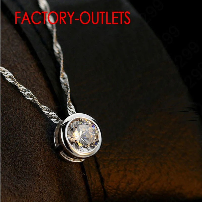 Real 925 Sterling Silver Bridal Jewelry Sets Fashion Jewelry CZ Cubic Zirconia Bezel Setting Women Girls Engagement Anniversary