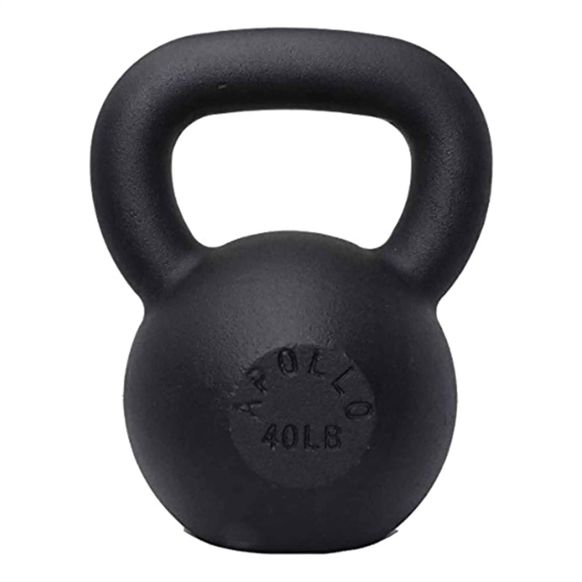 40LB Solid Cast Iron Kettlebell - Perfect for strength Training & Muscle Building