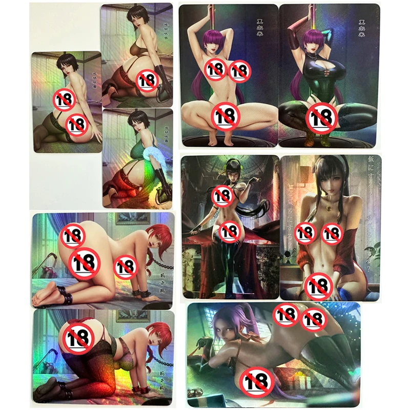 Fubuki Shermie Makima Mai Shiranui ACG Sexy Nude Giocattoli Hobby Hobby Da Collezione Gioco Collezione Anime Carte