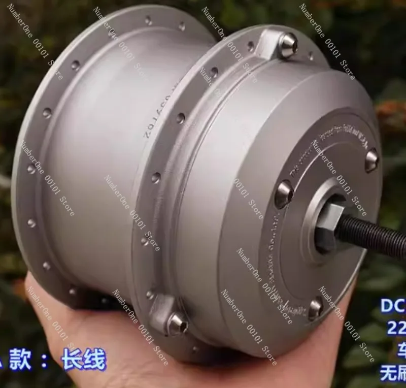 Electric Assist, Mountain Bike, Brushless Wheel Motor, One-way Clutch, Gear Reduction
