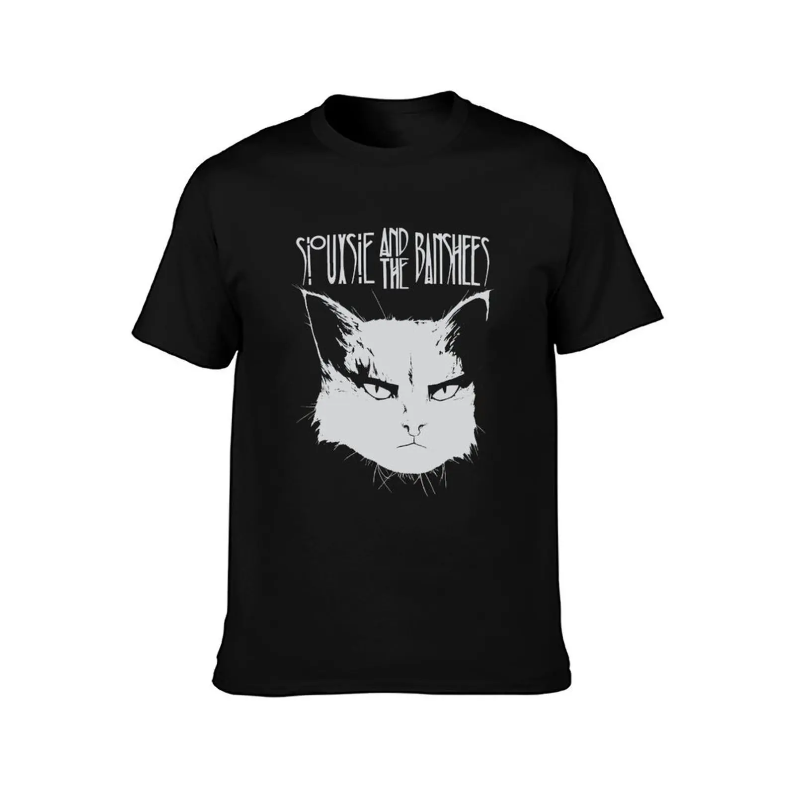 Siouxsie and the Banshees Cat Lovers T-Shirt valentines boutique clothes plus size tops Louboutins summer 2025 clothes for men