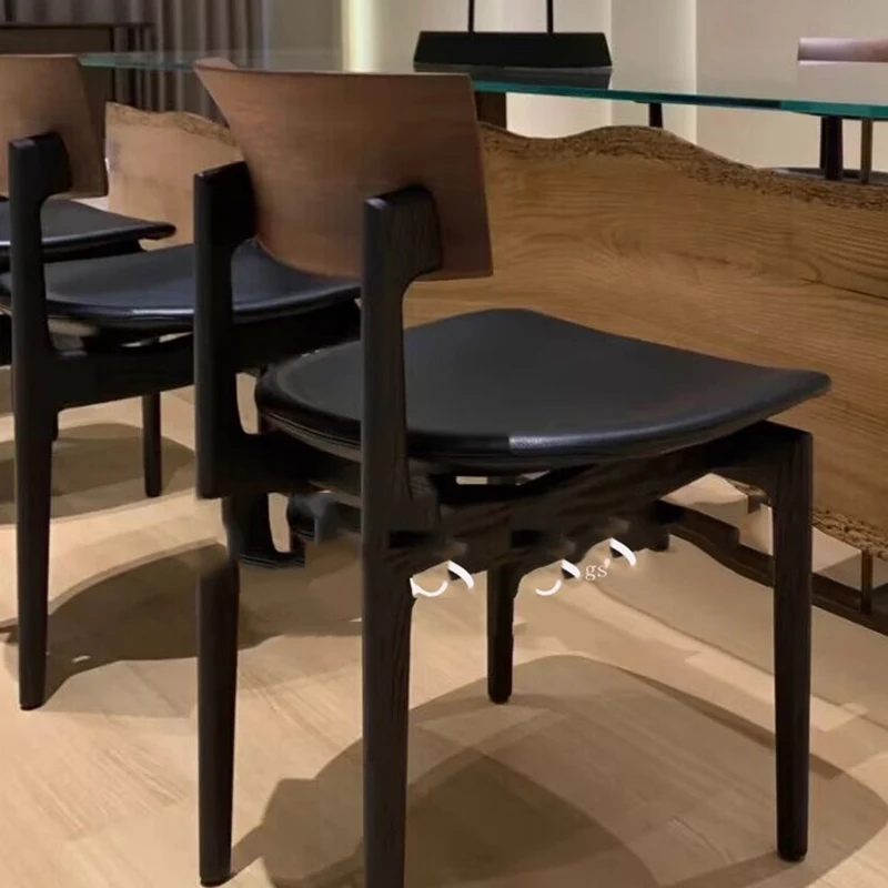 

Restaurant Chair Party Chairs Luxury Modern Dining Room Black Rattan Lounge Thrones Set Kitchen Sillas Comedor Wood Clear
