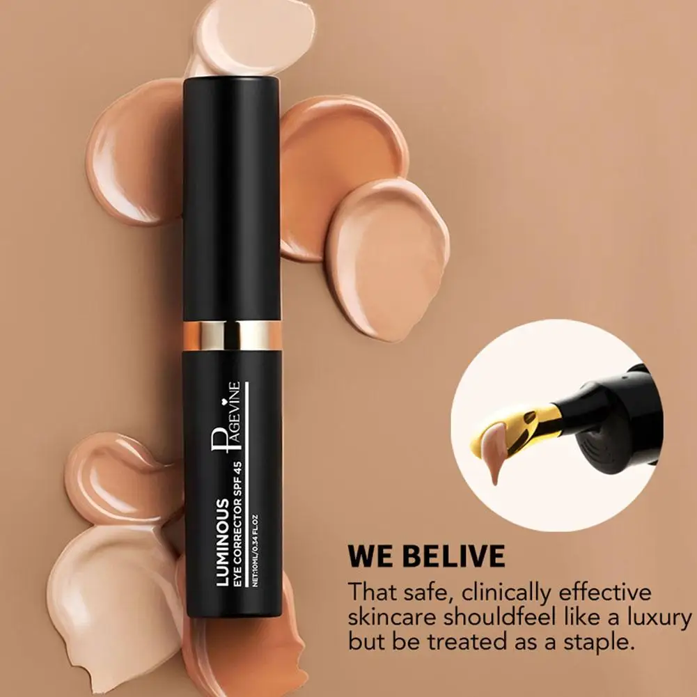 Anti-Aging, feuchtigkeitsspendender Augen-Concealer-Stick, deckt Augenringe ab, Aknenarben, feine Linien, vollständige Abdeckung, Concealer, Foundation, Make-up