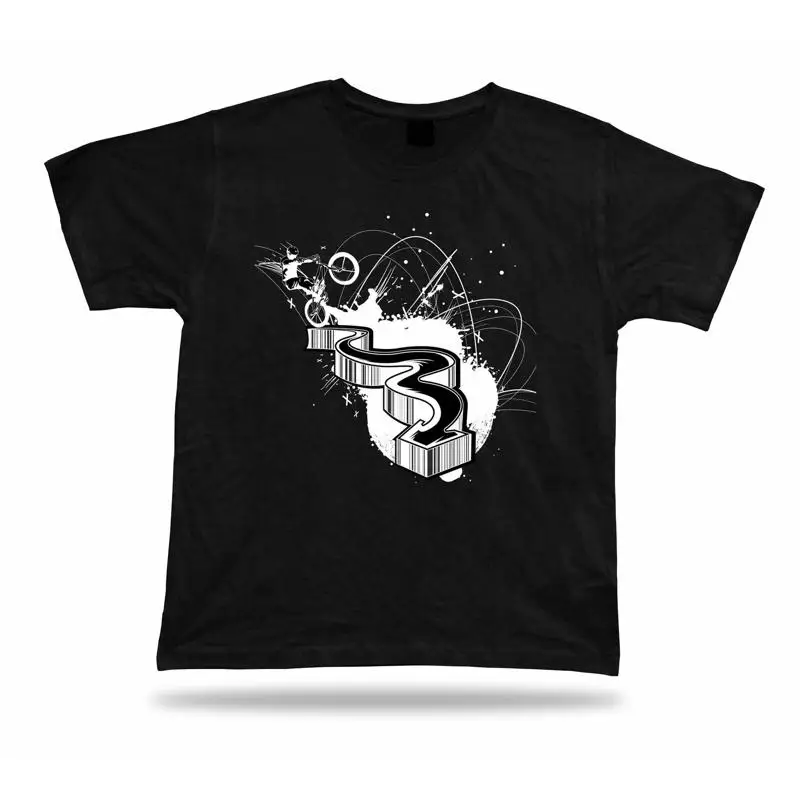 Pista de bicicleta competición deportiva hombres camiseta camiseta regalo especial ropa dibujos animados