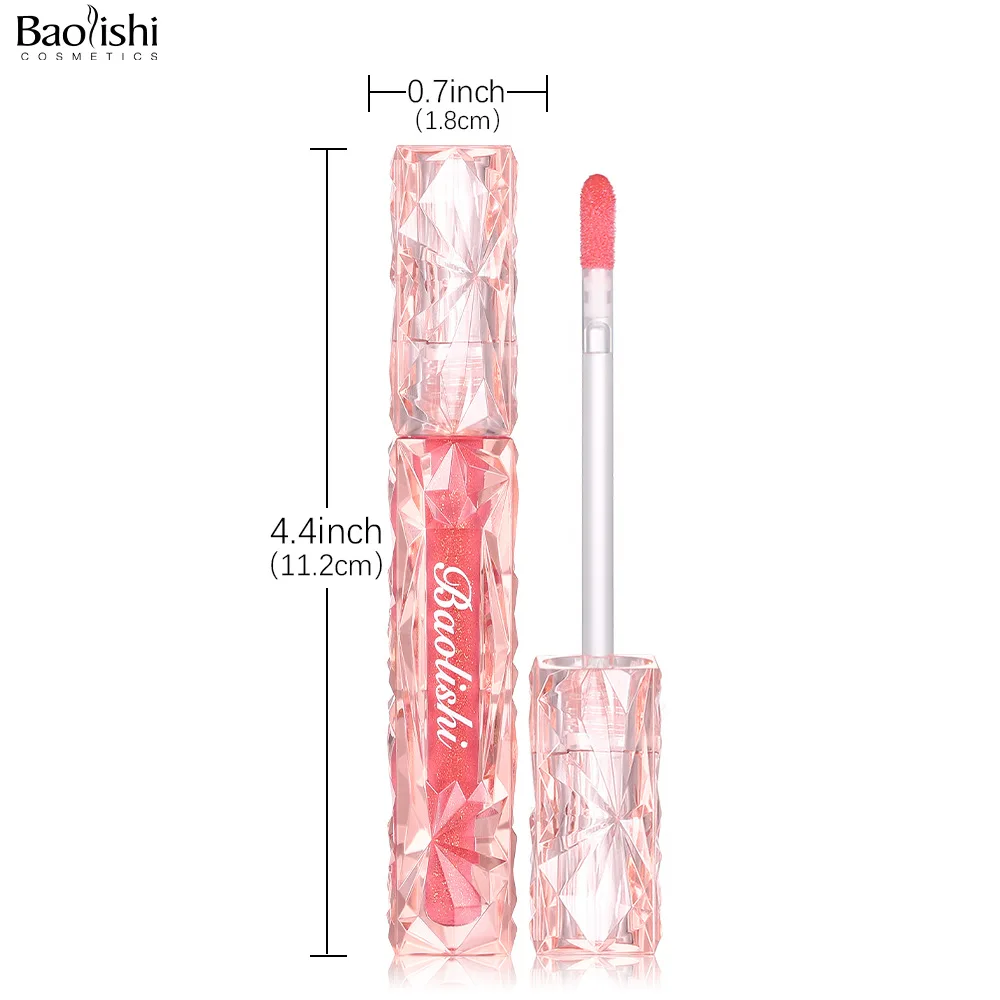 Lipgloss, schimmernd, wasserfest, nicht klebend, feuchtigkeitsspendender Lippenstift mit transparenter Tönung, perfektes Geschenk