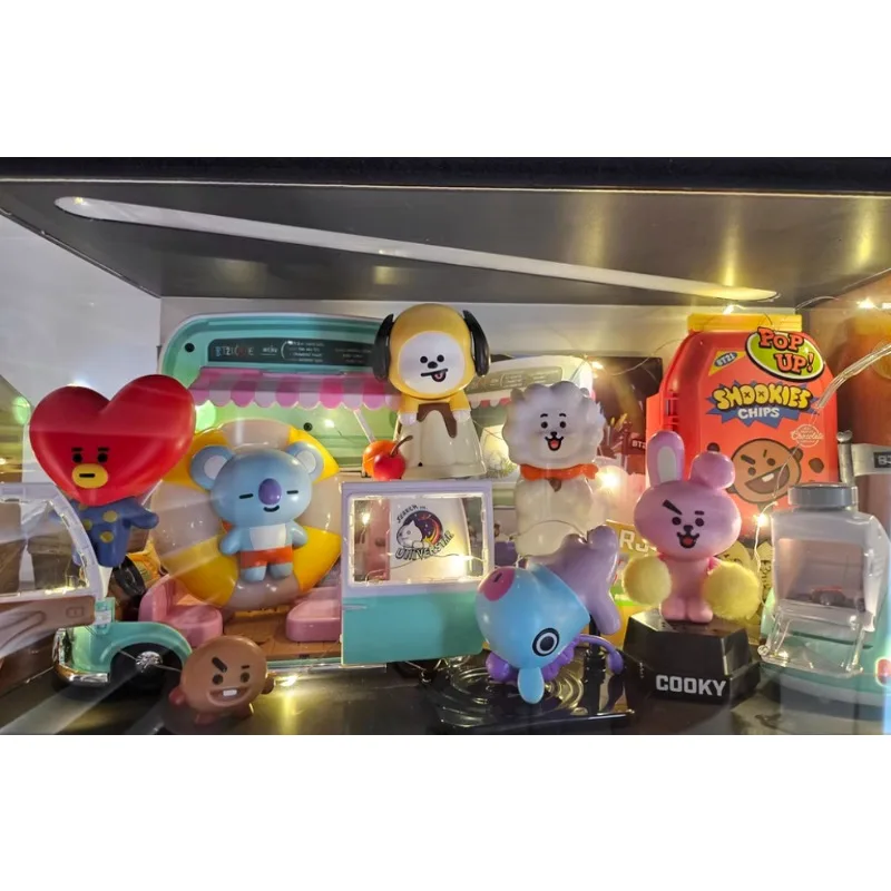

In Stock Kidsland BT21 Functional Figure Children's Toy Girl Figurine Display Item Anime Peripheral Collection Gift