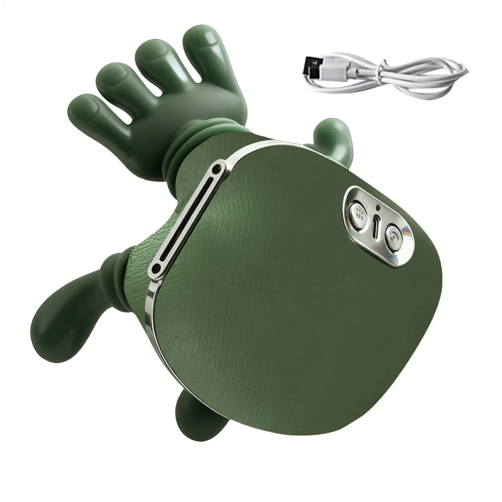 

Массажер для шеи, 2000 мАч, инструмент для расслабления мышц, унисекс, массажер для шеи и спины с 2 режимами нагрева для домашнего путешествия, массажное устройство для тела